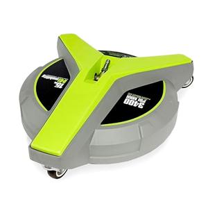 Hiclean 15" Pressure Washer Surface Cleaner with Wheels, 3400 Max PSI, Pressure Washer Attachment for Concrete, Driveway, Patio, and Sidewalks