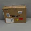 TIMMY 36-Pack Velvet Hangers with Gold Hooks - Space-Saving Non-Slip Heavy-Duty Clothes Hangers for Coats, Suits, Dresses, and Sweaters - Slim Design (Ivory+Gold)