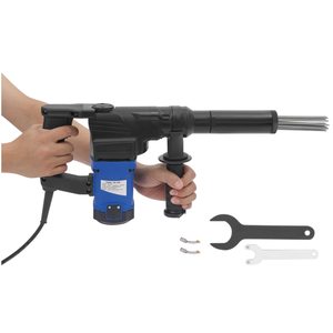 Electric Needle Scaler w/Switch Lock& Wrenches, 1100W/110V Needle Scaler
