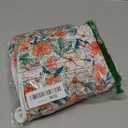 B2prity Women's V Neck One Piece Swimsuit Tummy Control Slimming Bathing Suit Double Straps Crisscross Back Swimwear (X-Large, Red Yellow Floral)