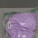 7.2 FT Purple Round Backdrop Cover with Lights String for Circle Arch Stand Circle Backdrop Covers with LED Fairy Lights for Wedding Arch Baby Shower Birthday Party Photo Photography Background (Lavender)