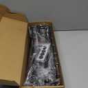 ORLESS Jewelry Display for Vendors, Earring Display Stand for Selling, Necklace Display Holder for Selling, Earring Cards Organizer for Bracelets, Rings, Jewelry Towers, Black (35 Hooks)