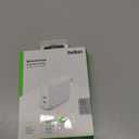 Belkin 40W Dual Port USB C Wall Charger Block - USB C Fast Charging for Apple iPhone, iPad, Samsung Galaxy Phone, & More - Programmable Power Supply Tech - Folding Prongs - White