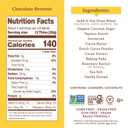 2 x Simple Mills Chocolate Brownie Seed and Nut Flour Sweet Thins, Paleo Friendly and Delicious Sweet Thin Cookies, Good for Snacks, Nutrient Dense, 4.25 oz (Pack of 3) (EXP 10/07/26)