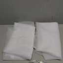 White Tulle Backdrop Curtain with Lights, Elegant Sheer Photo Backdrop Drapes, Soft Fabric & LED Curtain for Weddings Brithday Parties Photography Background Decor, 10ftx8ft