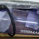 Pool Vacuum for Above Ground Pool, JESIMAIK 18.5 GPM Powerful Suction Handheld Pool Vacuum, 60min Runtime,Telescopic Pole Cordless Pool Vacuum for Above/Inground Pool, Spas, Hot Tubs Cleaning