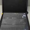 X PRO Toploader Binder | Holds 252 Toploaders | 20 Toploaders INCLUDED | 9-Pocket | Ringless Double-Sided Pockets for TCG, Sports | Premium Top Loader Storage (Black)