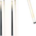 58 Inch 19oz 2-Piece Hardwood Billiard House Cue Sticks Pool Cue,