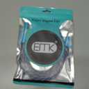 EMK 1/4 to 3.5mm Adapter, 1/4" Female to 1/8" Male Stereo Audio Adapter for Speaker,Amplifiers, Guitar, Home Theater Devices, Laptop, Headphones (6.6FT/2M)