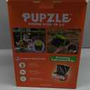 Pupzle Dog Pooper Scooper with Bag Attachment, 40" Long Handle Pooper Scooper for Large Dogs, Dog Poop Scoop for Yard, Large Capacity Swivel Bin and Rake, Lavender Scented Bags (Green)