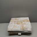 ILANGO Area Rug 8x10 ft for Living Room Bedroom Machine Washable Rugs with Non Slip Backing High Traffic Indoor Carpet for Dining Room Dorm Non-Shedding & Fade Resistant Modern Rugs (Modern - Light Gold)