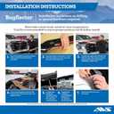 Auto Ventshade [AVS] Bugflector Hood Shield / Protector | Fits 2020 - 2025 Chevrolet Silverado 2500 HD/3500 HD | High Profile Bug Deflector - 1 pc., Dark Smoke | 23711