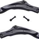 TUCAREST K621156 K621157 (Pair) Front Lower Control Arm and Ball Joint Assembly Fit For 2011-2017 Ni-ssan Juke, 2011-2025 Leaf [# 545001KA0A 545011KA0B 545001KA0B 545013NF0A 522-913 CMS301018]