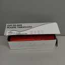 Smiry 54 Inch x 300 Feet Disposable Table Cover Roll, Red Plastic Table Cloth in Cut-to-Size Box with Slide Cutter, Waterproof Rectangle Tablecloths for Weddings, Banquets, Outdoor