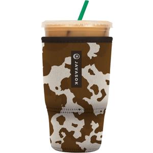 Sok It JavaSok Iced Coffee & Cold Soda Insulated Neoprene Cup Sleeve (Cowgirl, Large: 30-32oz)