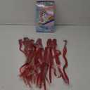 Kyerivs 24PCS Colored Clip in Hair Extensions Gift for Girls 20Inch Red Hair Accessories Christmas Stocking Stuffers for Girls Party Colorful Hairpieces Temporary Hair Color for Kids Women