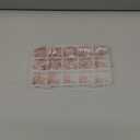 240Pcs Toe Press on nails, Short Square Brown Toe Nail Press Ons for Women in 15Sizes, French Tip False Toenails Extension, Soft Gel Toe Nail Tips, Acrylic Full Cover Fake Toenails for Girl