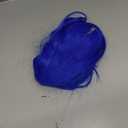 Blue Bob Wig | Costume Women Halloween Party Short Blue Realistic Cosplay Wig (L)