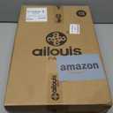 Rolling Duffle Bag with Detachable Wheels, Large Capacity Expandable Foldable Suitcase for Travel,Collapsible Luggage Carry on Duffel Overnight Weekend Bags (Black)