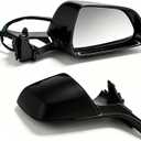 1521927-00-C Premium Exterior Mirror for Tesla 3 2020-2026, Right Passenger Side 10 Pin, No EC, No Antenna, w/Power Folding and Glass Adjustment, Memory, Heated; Solid Black (PBSB) 152192700C