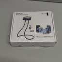 B-Land Upgrade Phone Holder for Bed, Neck Phone Holder Gooseneck Cell Phone Holders, Universal Mobile Phone Stand with Remote for Taking Videos & Group Photos (Black)