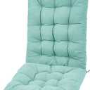 POMIU Rocking Chair Cushions Sets Indoor Office & Dining Chairs (Aqua Blue)