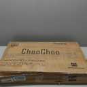 ChooChoo Bathroom Wall Mirror Cabinet, Medicine Cabinet with Single Door and Adjustable Shelf, Over The Toilet Space Saver Storage Cabinet, Walnut (6.3"D x 21.6"W x 24.0"H)