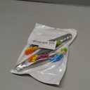 ValueBargain 10 Pcs Plastic Tweezers, Beads Tweezers for Crafts Fine Motor Skills Development, Ideal for Beading Projects & DIY Crafts, One of Each of The Ten Colors