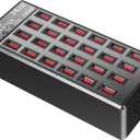 100w 24(20A) Port, USB Fast Charging Station, Travel Desktop USB Rapid Charger, Multi Ports Charging Station Organizer Compatible with Smartphones, Tables, and More Devices