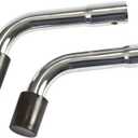 Medline Excel 2000 Wheelchair Rear Anti-Tip Devices - Safety Enhancing Wheelchair Accessories - Prevents Tipping for Secure Mobility - 1 Pair