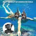 Full Face Snorkel Mask for Adults Teen, Snorkeling Gear with Detachable Camera Mount, Panoramic 180 View, Anti-Fog Anti-Leak Snorkling Set for Man and Women
