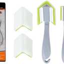 ROLLINGDOG Paint Pad Set - 6PC Corner Painting tool Trim Paint Edger Tool with Replacement for Walls,Detail Painting,Trim