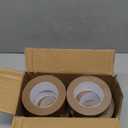 Lichamp Kraft Packing Tape, Brown Kraft Gummed Tape for Packing Boxes, Shipping Cardboard and Carton Sealing, 6 Rolls x 2 inch x 55 Yard x 7 mil, B206BN