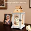 Memorial Gift for Loss of Sister Memorial Lantern Sympathy, Remembrance,Bereavement Gifts for Loss of Sister with LED Candle