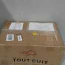 WDCOZY 100% Cotton Twin Size Quilt Set - Dusty Blue Pre-Washed Soft Lightweight Modern Bedspread, Farmhouse Country Rustic Coverlet, Textured Like Linen, Shabby Chic Gauze Bedding, 2 Pieces (Twin (68"x86"))