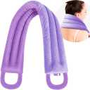 Microwave Heating pad for Neck and Shoulders Back 33 * 5" microwavable Moist Heat Pack Warm hot Compress Neck wrap Weighted Rice Bean Bag Reusable Herbal Nature Calming Portable