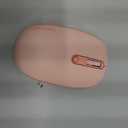 TECKNET Wireless Mouse, 2.4G Quiet Computer Mouse with USB Receiver, 4 Buttons Portable Cordless Mice for Chromebook, Laptop, PC, Mac, 800/1200/1600 DPI - Pink