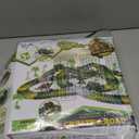 Dinosaur Toys,Create A Dinosaur World Road Race,Flexible Track Playset and 2 pcs Cool Dinosaur car for 3 4 5 6 Year & Up Old boy Girls Best Gift (Green)