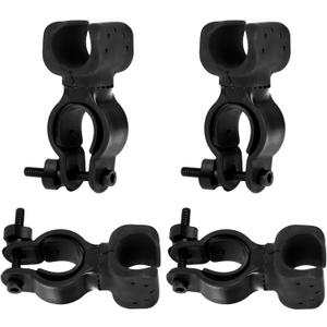 4 PCS Cane Holder for Walker, Cane Holder, Wheelchair Walker Accessories, Accessories for Seniors, Wheelchair Accessories, Universal Crutches Stick Bracket, Fixed Cane