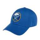 AMERICAN NEEDLE Buffalo Sabres Unisex Blue Line Officially Licensed NHL National Hockey League Team Baseball Hat Adjustable Buckle Strap Dad Cap (40742B-BUS-ROY)