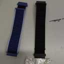 22mm Nylon Quick Release Watch Band Compatible with Samsung Galaxy Watch 3 45mm/Gear S3 Frontier/Garmin Venu 4 45mm/3 45mm/2/Vivoactive 4/Forerunner 570(47mm)/255/265/Amazfit Helio/Bip 6/5/Balance 2