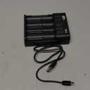 IMREN 18650 Battery Charger,21700 Battery Charger for 3.7V 14500 10400 18500 18350 18650 18700 20700 21700 22650 26650 Li-ion Battery,1.2V Ni-MH/Ni-Cd Battery,4 Bay 18650 USB C Charger