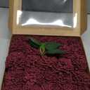 Ling's moment Artificial Flowers Dahlia Fake Flowers Burgundy Foam Real Touch Faux Flower for Home Decor Graduation Baby Shower Decorations Outdoors Party Wedding Gifts Centerpieces Arrangements 25pcs