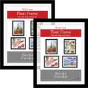 MCS 20x26 Inch Float Poster Frame (2pk), Black (65689)