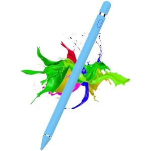 DOGAIN Active Stylus Pen for Touchscreen, iPad Pencil 1.5mm Fine Point Pen, Digital Pens Rechargeable for Tablet, Stylus Pens Compatible with iPad Air/Mini/Pro/Android/iPhone and Most Device - Blue
