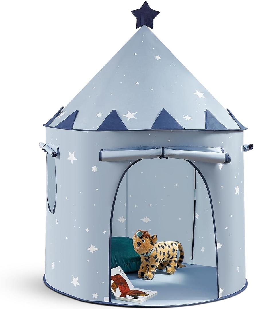 Tiny Land Kids Play Tent, Pop-Up Cute Toddler Tents, Portable Baby Tent for Indoor Fun & Imagination