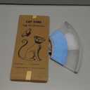 Cat Cone Collar Soft: Comfortable Waterproof Mesh Recovery Cone After Surgery to Stop Licking and Scratch, Alternative to Plastic Elizabeth Head/Neck Cone (Blue)