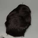 ANOGOL Men's Short Hair Wig Dark Brown Mens Wig Short Brown Wig Handsome Male Wigs Daily Shaggy Costume Pelucas Para Hombres Synthetic Dandy Man Style Funny Clerk Halloween Cosplay for Christmas Party