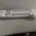 LazBlinds No Tools No Drill Cordless Zebra Blinds 28x72, White