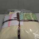 Longhui bedding Cream Cotton Cable Knit Throw Blanket for Couch Sofa Bed, Home Decorative Throw Blanket for Couch, Lightweight Woven Throw Blankets with Bonus Laundering Bag, 3.4 Pounds 60 x 80 Beige